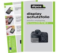 dipos I 6X Pellicola Protettiva antiriflesso Compatibile con Canon EOS 7D Mark II Pellicola di Protezione