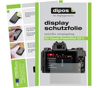 dipos I 6X Pellicola Protettiva antiriflesso Compatibile con Canon PowerShot G5 X Pellicola di Protezione