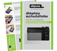 dipos I 6X Pellicola Protettiva antiriflesso Compatibile con Canon Powershot G7 X Pellicola di Protezione