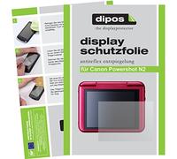 dipos I 6X Pellicola Protettiva antiriflesso Compatibile con Canon Powershot N2 Pellicola di Protezione