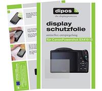 dipos I 6X Pellicola Protettiva antiriflesso Compatibile con Canon Powershot SX410 IS Pellicola di Protezione