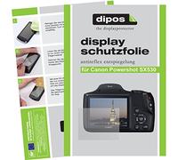 dipos I 6X Pellicola Protettiva antiriflesso Compatibile con Canon Powershot SX530 HS Pellicola di Protezione