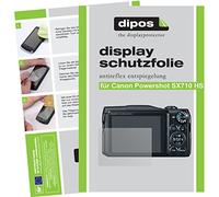 dipos I 6X Pellicola Protettiva antiriflesso Compatibile con Canon Powershot SX710 HS Pellicola di Protezione