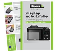 dipos I 6X Pellicola Protettiva antiriflesso Compatibile con Nikon Coolpix L340 Pellicola di Protezione