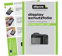 dipos I 6X Pellicola Protettiva antiriflesso Compatibile con Nikon Coolpix L820 Pellicola di Protezione