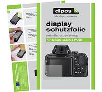 dipos I 6X Pellicola Protettiva antiriflesso Compatibile con Nikon Coolpix P900 Pellicola di Protezione