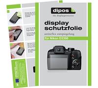 dipos I 6X Pellicola Protettiva antiriflesso Compatibile con Nikon D3300 Pellicola di Protezione