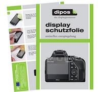 dipos I 6X Pellicola Protettiva antiriflesso Compatibile con Nikon D3500 Pellicola di Protezione