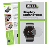dipos I 6X Pellicola Protettiva antiriflesso Compatibile con Orologi (Circolare, Diametro: 51 mm) Pellicola di Protezione