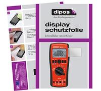 dipos I 6x Pellicola Protettiva compatibile con Benning MM 12 Messgerät Pellicola di Protezione cristallo