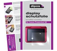 dipos I 6X Pellicola Protettiva Compatibile con Canon Powershot N2 Pellicola di Protezione Cristallo