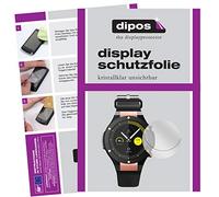 dipos I 6X Pellicola Protettiva Compatibile con Docooler H2 Smartwatch Pellicola di Protezione Cristallo