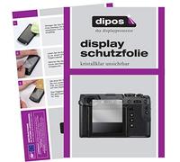 dipos I 6X Pellicola Protettiva Compatibile con Fujifilm GFX 50R Pellicola di Protezione Cristallo