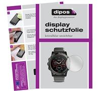 dipos I 6X Pellicola Protettiva Compatibile con Garmin Fenix 5X Pellicola di Protezione Cristallo