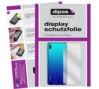 dipos I 6X Pellicola Protettiva Compatibile con Huawei Enjoy 9 Posteriore Pellicola di Protezione Cristallo
