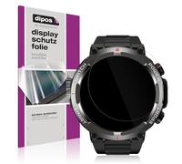 dipos I 6X Pellicola Protettiva Compatibile con IOWODO W50 1.39 Pollice Smartwatch Pellicola di Protezione Cristallo