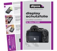 dipos I 6X Pellicola Protettiva Compatibile con Nikon D5300 Pellicola di Protezione Cristallo