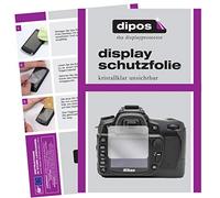 dipos I 6x Pellicola Protettiva compatibile con Nikon D80 Pellicola di Protezione cristallo