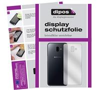 dipos I 6X Pellicola Protettiva Compatibile con Samsung Galaxy J6 Plus (2018) Posteriore Pellicola di Protezione Cristallo