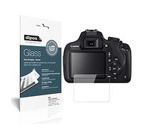 dipos I Pellicola Protettiva compatibile con Canon EOS 1200D Protezione Vetro Flessibile 9H