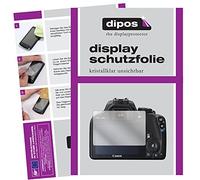 dipos I Pellicola Protettiva compatibile con Canon EOS 250D Pellicola di Protezione cristallo
