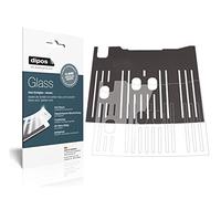 dipos I Pellicola Protettiva Compatibile con De Longhi Dinamica Plus ECAM 353.75 Tropfblech Protezione Vetro Flessibile 9H