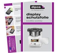 dipos I Pellicola Protettiva Compatibile con SilverCrest Monsieur Cuisine Connect Pellicola di Protezione Cristallo