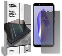 dipos I Protezione Vista Compatibile con BQ Aquaris C Pellicola Prottetiva Privacy 4 Modi