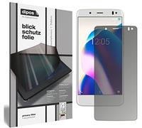 dipos I Protezione Vista Compatibile con BQ Aquaris U2 Lite Pellicola Prottetiva Privacy 4 Modi