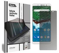 dipos I Protezione Vista Compatibile con BQ Aquaris X2 PRO Pellicola Prottetiva Privacy 4 Modi