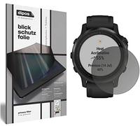 dipos I Protezione Vista Compatibile con Garmin Fenix 6S PRO Pellicola Prottetiva Privacy 4 Modi