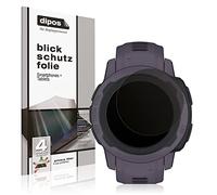 dipos I Protezione Vista Compatibile con Garmin Instinct 2S (40mm) Pellicola Prottetiva Privacy 4 Modi