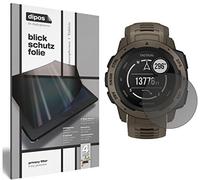 dipos I Protezione Vista Compatibile con Garmin Instinct Tactical Edition Pellicola Prottetiva Privacy 4 Modi