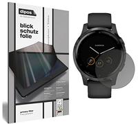 dipos I Protezione Vista Compatibile con Garmin Vivoactive 4s (40mm) Pellicola Prottetiva Privacy 4 Modi