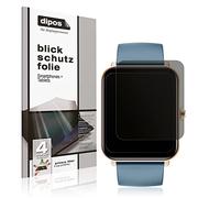 dipos I Protezione Vista Compatibile con Huakua G50 Smartwatch Pellicola Prottetiva Privacy 4 Modi