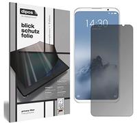 dipos I Protezione Vista Compatibile con Meizu 16 Plus Pellicola Prottetiva Privacy 4 Modi