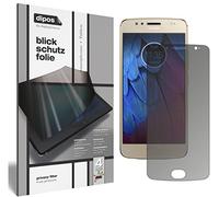dipos I Protezione Vista Compatibile con Motorola Moto G5s Plus Pellicola Prottetiva Privacy 4 Modi