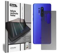 dipos I Protezione Vista compatibile con OnePlus 8 Pro posteriore Pellicola Prottetiva [dipos Privacy] 4 modi