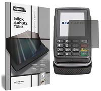 dipos I Protezione Vista Compatibile con Rea Card T9 Flex Terminal Pellicola Prottetiva Privacy 4 Modi