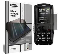 dipos I Protezione Vista Compatibile con RugGear RG129 Pellicola Prottetiva Privacy 4 Modi