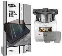 dipos I Protezione Vista Compatibile con SilverCrest Monsieur Cuisine Connect Pellicola Prottetiva Privacy 4 Modi