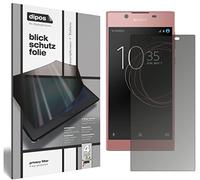 dipos I Protezione Vista Compatibile con Sony Xperia L1 Pellicola Prottetiva Privacy 4 Modi