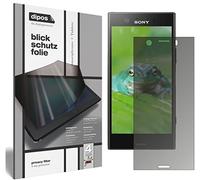 dipos I Protezione Vista Compatibile con Sony Xperia XZ1 Compact Pellicola Prottetiva Privacy 4 Modi