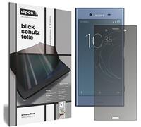 dipos I Protezione Vista Compatibile con Sony Xperia XZ1 Pellicola Prottetiva Privacy 4 Modi