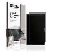 dipos I Protezione Vista compatibile con Verbatim PMT-15 Pellicola Prottetiva Privacy 4 modi