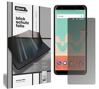 dipos I Protezione Vista Compatibile con Wiko View Go Pellicola Prottetiva Privacy 4 Modi