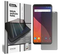 dipos I Protezione Vista Compatibile con Wiko View XL Pellicola Prottetiva Privacy 4 Modi