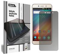dipos I Protezione Vista Compatibile con ZTE Blade A602 Pellicola Prottetiva Privacy 4 Modi