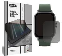 dipos I Protezione Vista Compatibile con Amazfit GTS 2e Pellicola Prottetiva Privacy 4 Modi