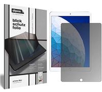 dipos I Protezione Vista Compatibile con Apple iPad Air (2019) 10.5 Pulgada Pellicola Prottetiva Privacy 4 Modi